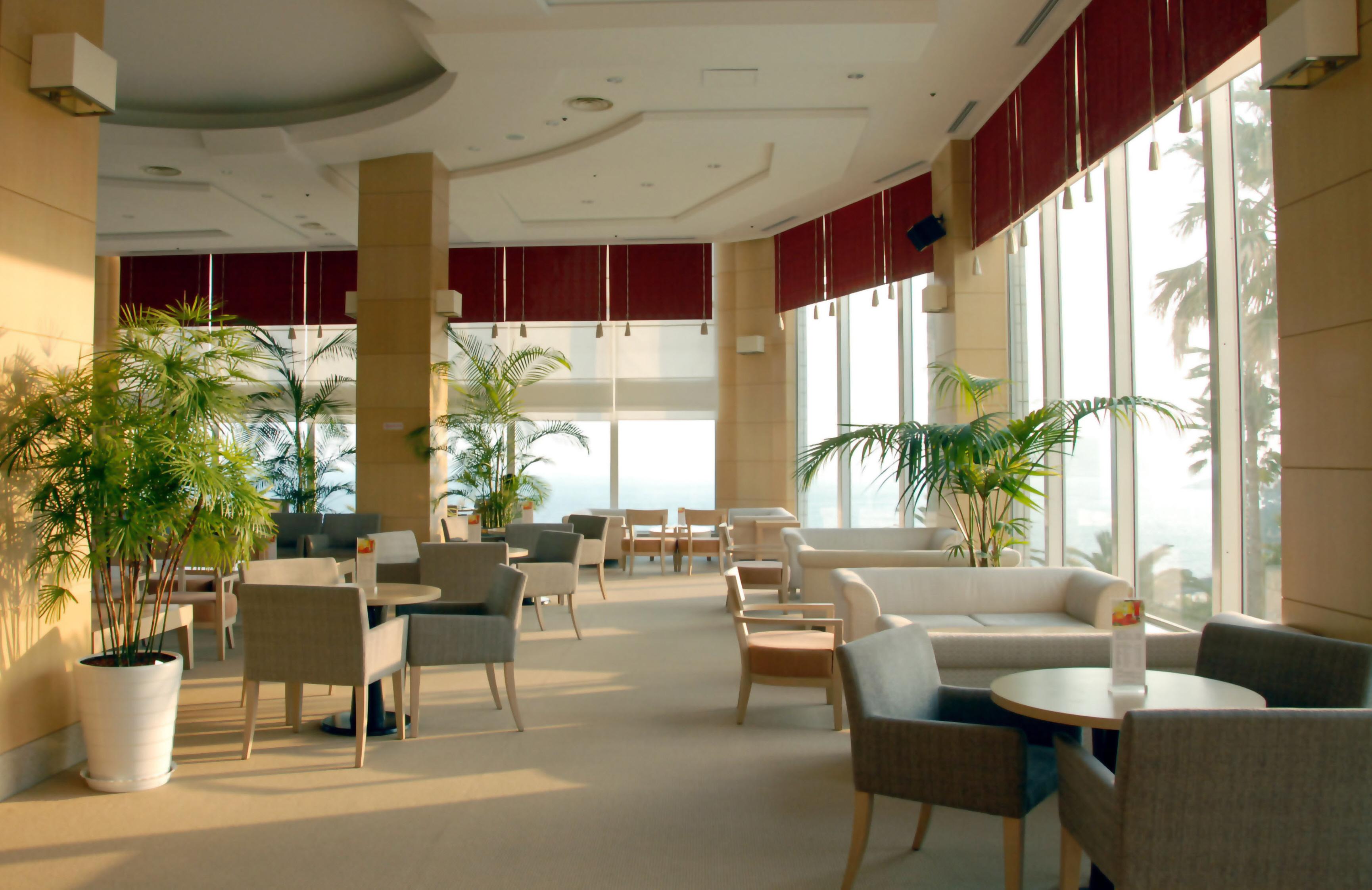 Seogwipo Kal Hotel Buitenkant foto The lobby of the hotel