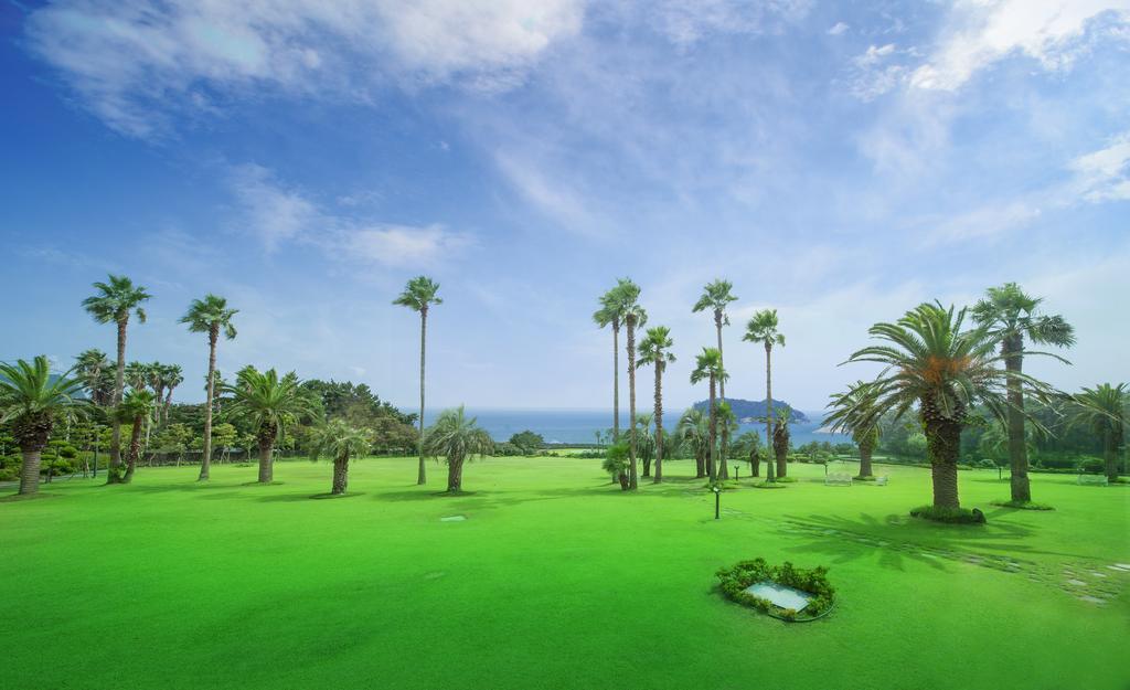 Seogwipo Kal Hotel Buitenkant foto Golf course in Jeju Island